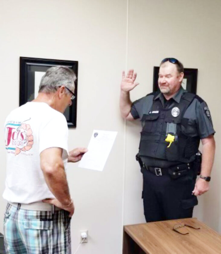 New Renovo PD officer sworn in by mayor News, Sports, Jobs The Express